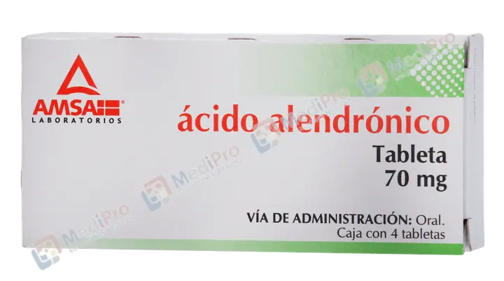 ACIDO ALENDRONICO TAB 70MG C/4 AMSA