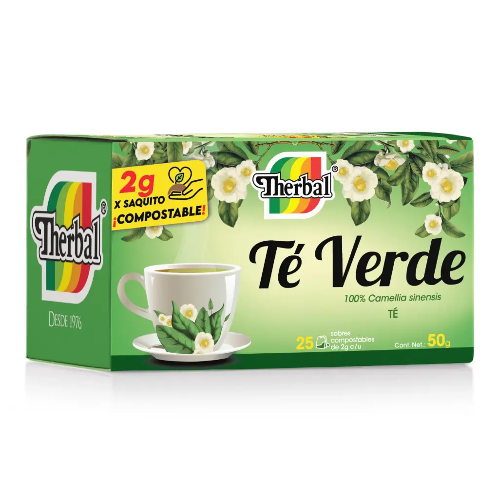TE VERDE 2G C/25 SOBRES THERBAL