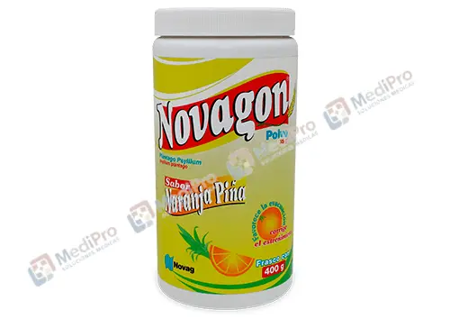 NOVAGON (PLANTAGO PSYLLIUN) NARANJA-PIÑA 35G/100G 400G