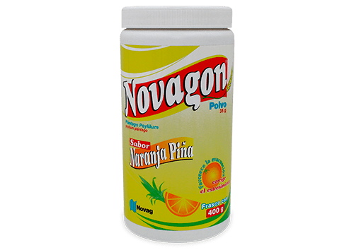 NOVAGON (PLANTAGO PSYLLIUN) NARANJA-PIÑA 35G/100G 400G