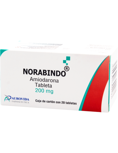 NORABINDO (AMIODARONA) 200MG C/20 TABS.