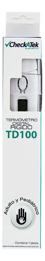 TERMOMETRO DIGITAL RIGIDA TD 100 C/1PZA[HERGOM]