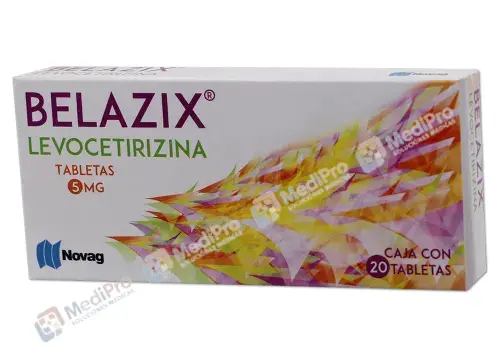 BELAZIX (LEVOCETIRIZINA) TAB 5MG C/20 NOVAG