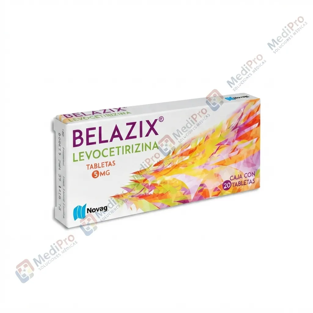 BELAZIX (LEVOCETIRIZINA) TAB 5MG C/20 NOVAG