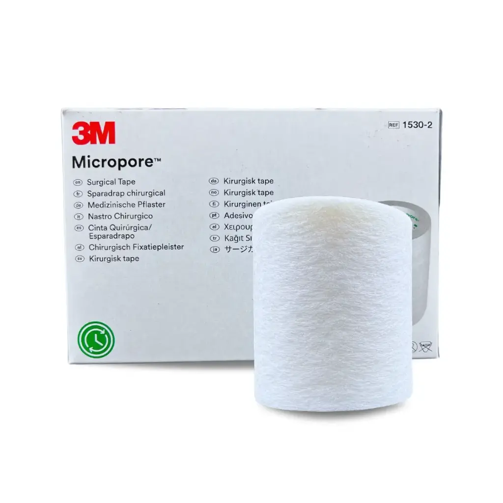 CINTA MICROPORE BLANCA 5CM 3M C/1 PZA.