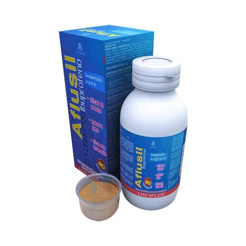 AFLUSIL (IBUPROFENO) SUSP. Fco 120 ml. 2 g/100 ML.