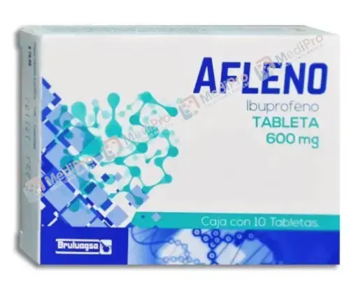 AFLENO (IBUPROFENO) C/10 TABS. 600 MG.