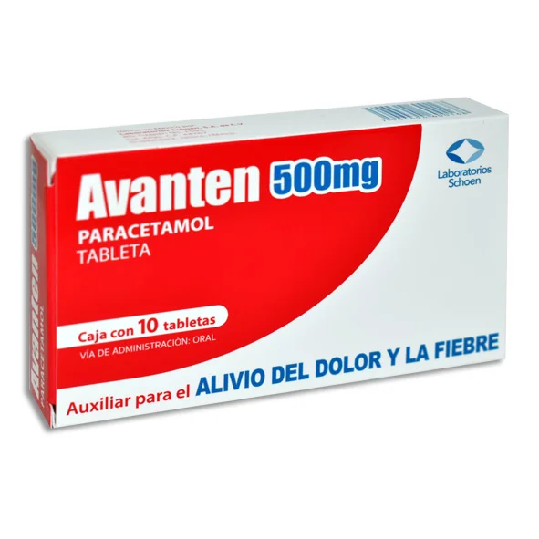 AVANTEN C/10 TABS.  500MG.
