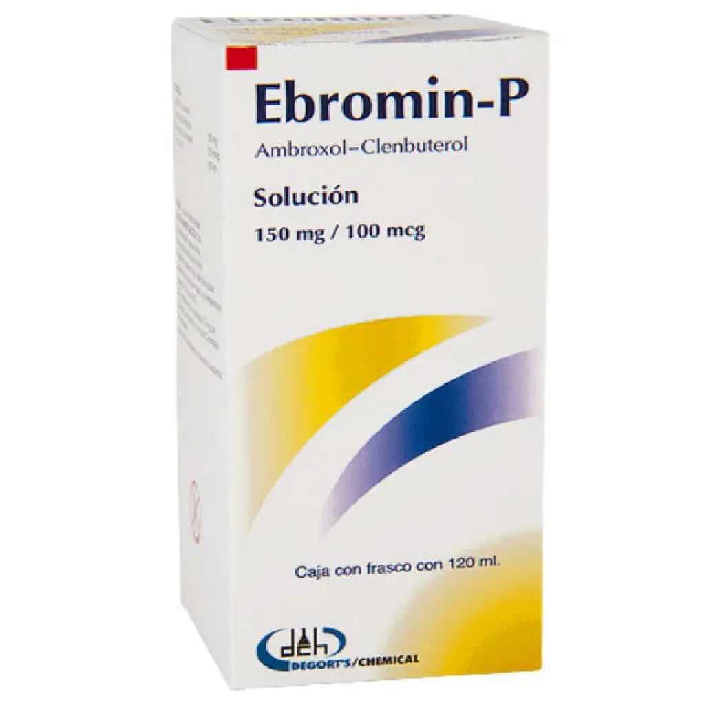 EBROMIN-P SOL. Fco 120 ML. 150 MG/100MCG/100 ML. [AMBROXOL CLENBUTEROL]
