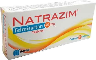 NATRAZIM C/30 TABS 40 MG. [TELMISARTAN]