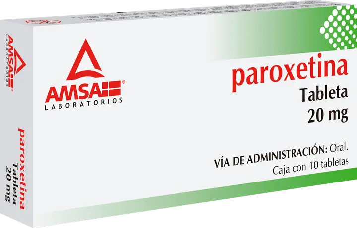 PAROXETINA [AMSA] C/10 TABS. 20 MG.