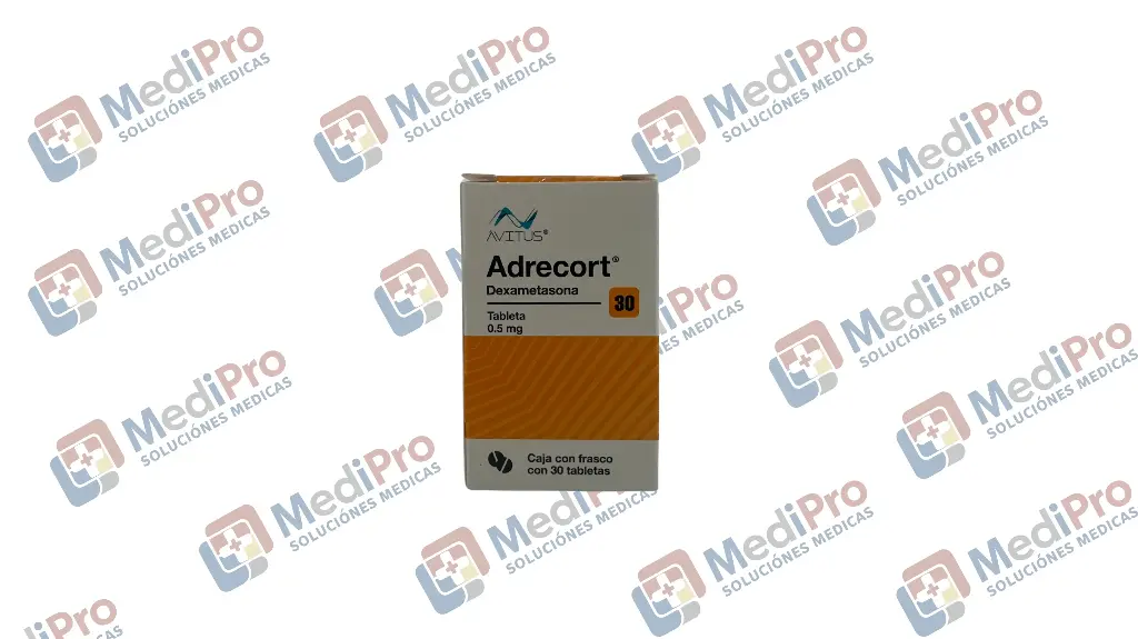 ADRECORT CJA/FCO. C/30 TABS 0.5 MG. [DEXAMETASONA] AVITUS.