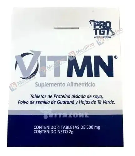 VITMN. SOBRE C/4 TABS  [SUPLEMENTO ALIMENTICIO] PRO TGT.