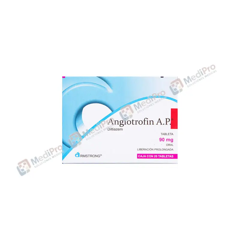 ANGIOTROFIN A.P. TABS. 90 MG. LP. [DILTIAZEM] ARMSTRONG.