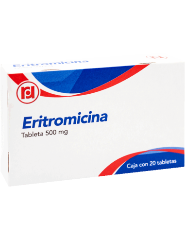 ERITROMICINA C/20 TABS. 500 MG [ RANDALL ]