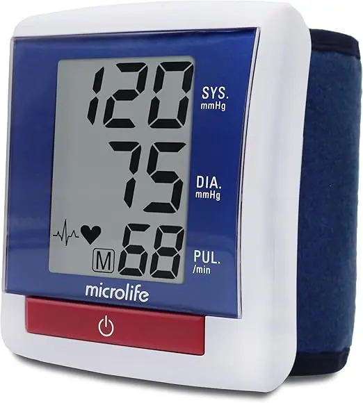 BAUMANOMETRO DIGITAL DE MUÑECA (MICROLIFE) MOD BP3BT0-A.