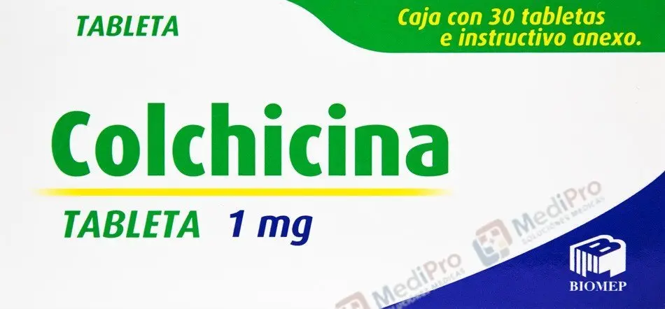 COLCHICINA 30 TAB 1 MG. [BIOMEP]