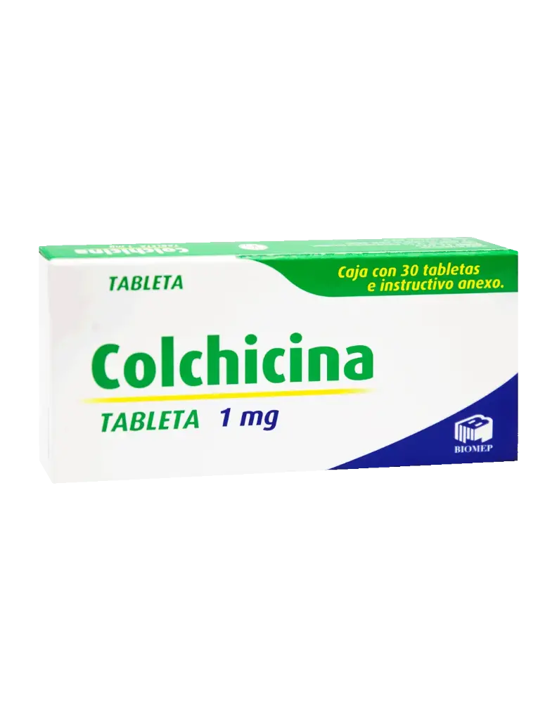 COLCHICINA 30 TAB 1 MG. [BIOMEP]
