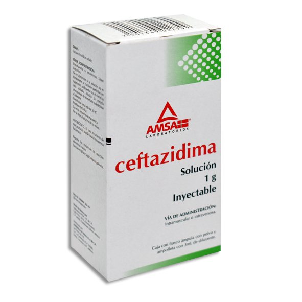 CEFTAZIDIMA INY 1GR/3ML IM C/1 [AMSA].