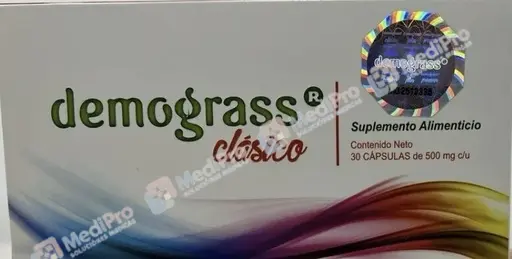 DEMOGRASS CLASICO 500 MG. C 30/CAPS.
