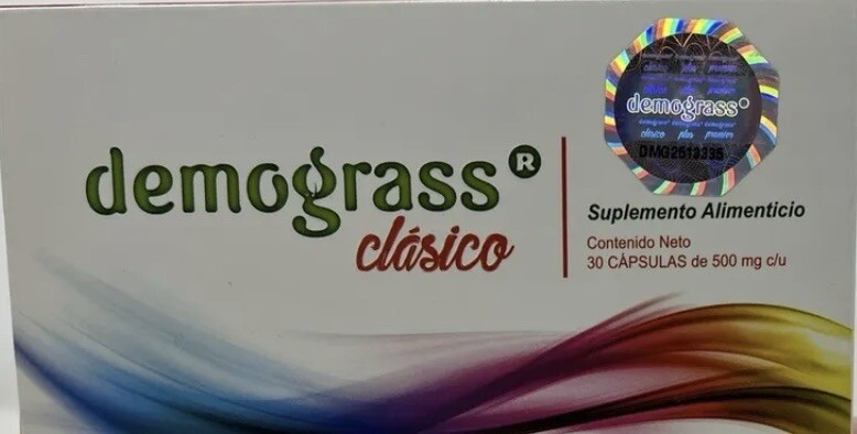 DEMOGRASS CLASICO 500 MG. C 30/CAPS.