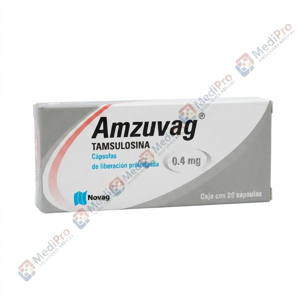 AMZUVAG C/20 CAPS. L.P. 0.4 MG [TAMSULOSINA] NOVAG.