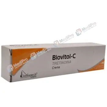 BIOVITOL-C CREMA TUBO C/20G. 0.05G/100G. [TRETINOINA] BIORESEARCH.