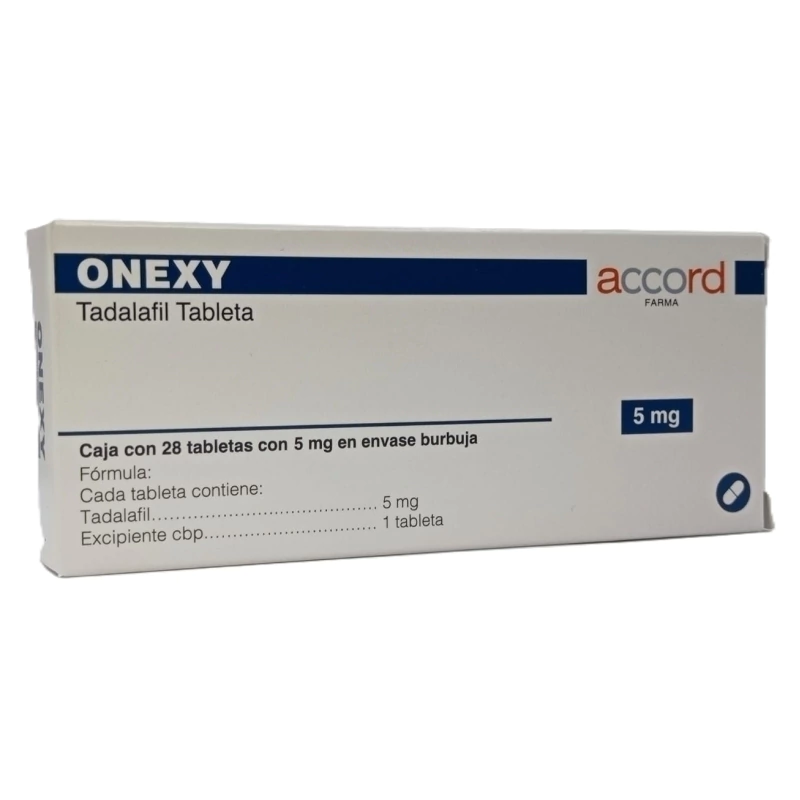 ONEXY c/ 28 TABS. 5 MG. [TADALAFIL] ACCORD.