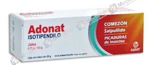 ADONAT 1 JALEA 25G/0.75 G [LORHIDRATO ISOTIPENDILO]