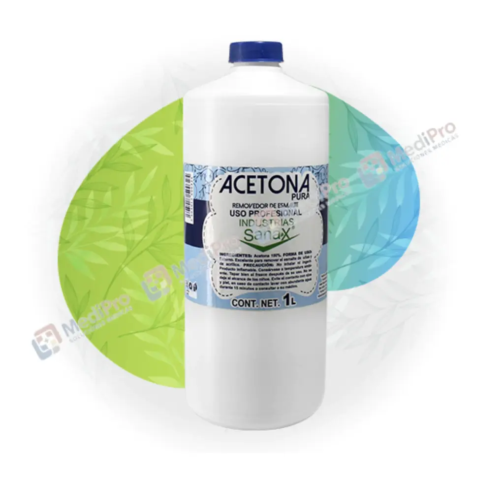 ACETONA QUITA ESMALTE 1LT SANAX
