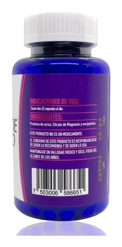 CITRATO DE MAGNESIO 550 MG C/100 CAPS [PROTGT].