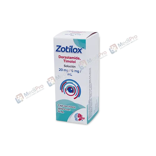 ZOTILOX SOL OFT 20/5 MG/ML [DORZOLAMIDA TIMOLOL].