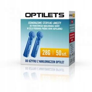 LANCETAS OPTILETS CAJA C/50 PZS