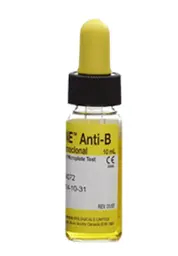 ANTI B PARA TIPO SANGUINEO 10 ML LICON. (REACTIVO) 202-D.