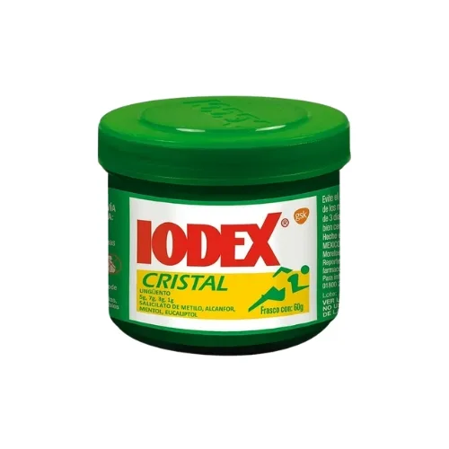 IODEX CRISTAL UNGUENTO TARRO C/60 G. 5-7-3-1 G/100G.