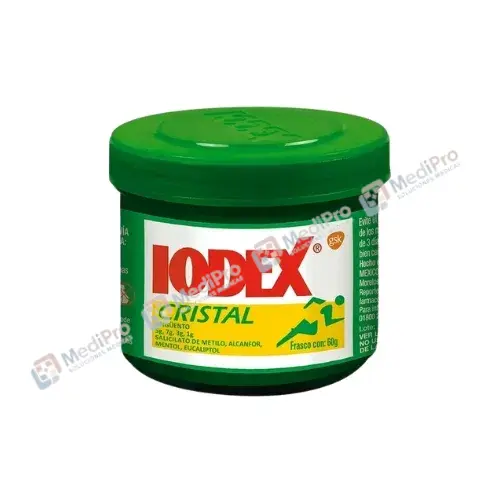 IODEX CRISTAL UNGUENTO TARRO C/60 G. 5-7-3-1 G/100G.
