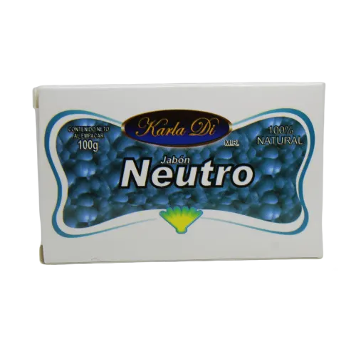 JABÓN NEUTRO HIPOALERGÉNICO (Karla Di) Barra c/100 G.