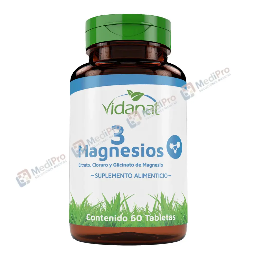 3 MAGNESIOS 60 TAB (VIDANAT)
