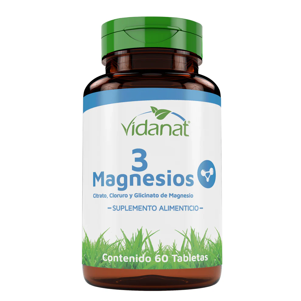 3 MAGNESIOS 60 TAB (VIDANAT)