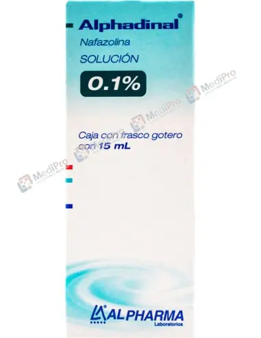 ALPHADINAL 0.1% SOL. NASAL 15 ML. (NAFAZOLINA) ALPHARMA
