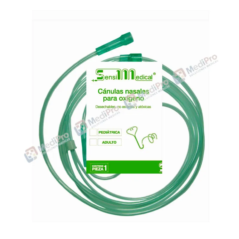 CANULA NASAL PARA OXIGENO (SENSIMEDICAL) ADULTO C/1 PZA.