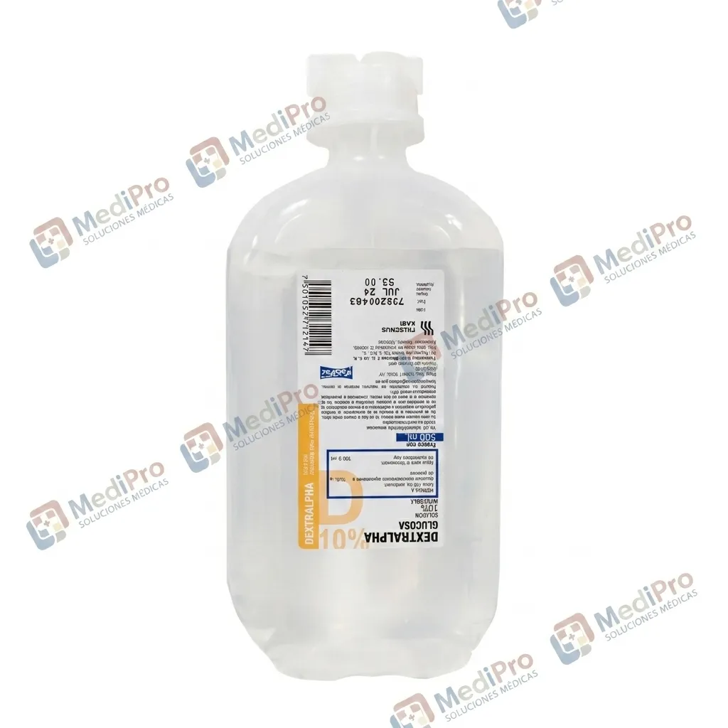 DEXTRALPHA (GLUCOSA) 5% SOL C/500 ML FRESENIUS.