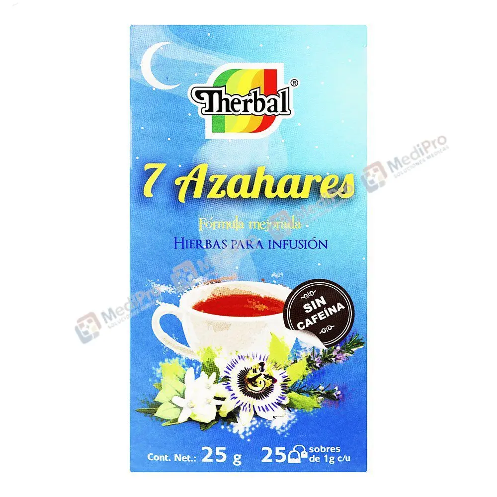 TE SIETE AZAHARES SOBRES 1 G C/25 THERBAL