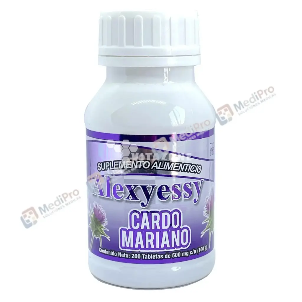 CARDO MARIANO 200 TAB 500 MG C/U  100G(ALEXYESSY)