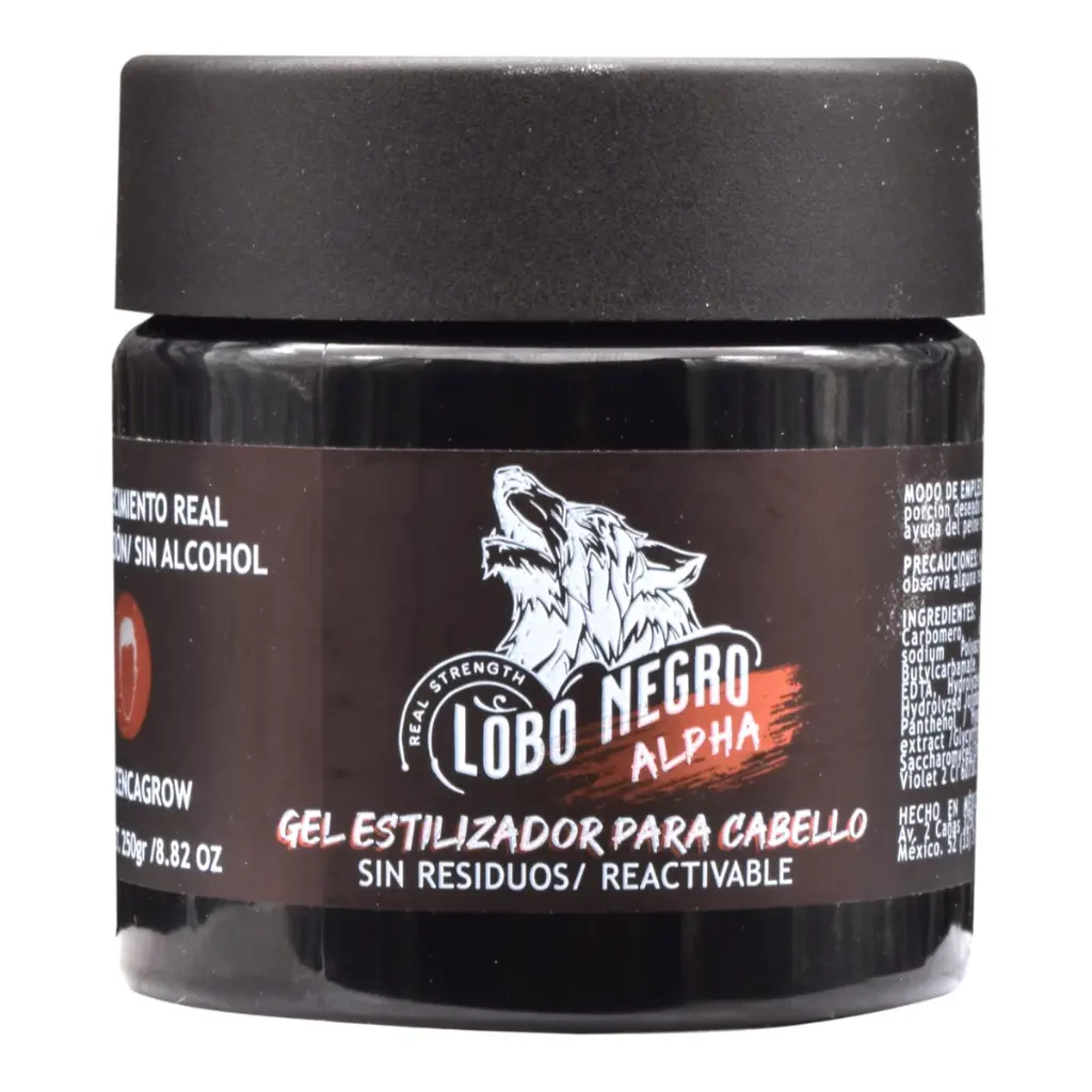GEL CAPILAR CON GENCAGROW 250 G (LOBO NEGRO)