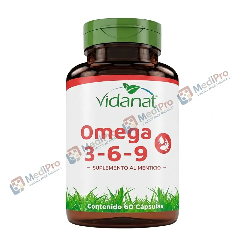 OMEGA 3,6,9. 60 CAPS (VIDANAT)