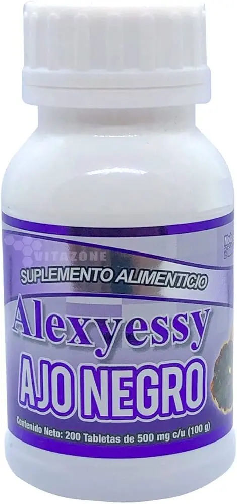 AJO NEGRO 500 MG  C/200 TABS (ALEXYESSY)