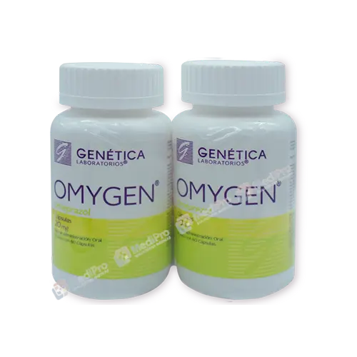 OMYGEN (OMEPRAZOL) CAPS 20 MG 2X1 C/60 GENETICA