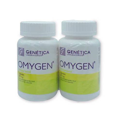 OMYGEN (OMEPRAZOL) CAPS 20 MG 2X1 C/60 GENETICA