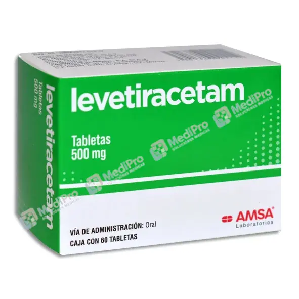 LEVETIRACETAM C/60 TABS. 500MG (AMSA)